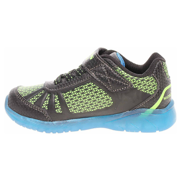 detail Skechers S Lights-Illumi-Brights - Tuff Track blk-blue-lime