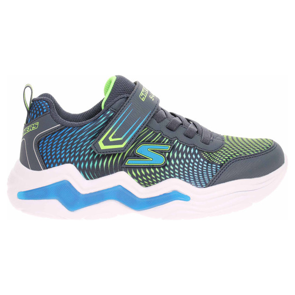 detail Skechers S Lights - Erupters IV navy-lime