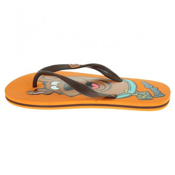 detail Gioseppo Scooby S1 orange chlapecké plážové pantofle